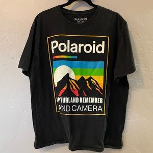 Polaroid Capture and Remember Land Camera Graphic Tee